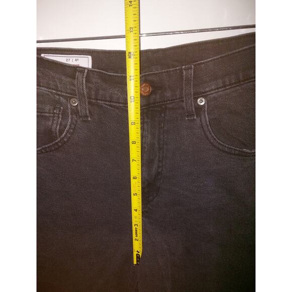 Vintage GAP High Waisted Black Wide Leg Jeans Womans 27 - Picture 3 of 8